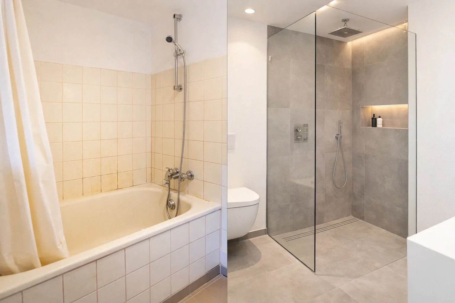 Badewanne raus, Dusche rein: Kosten, Ablauf & Tipps für Wien