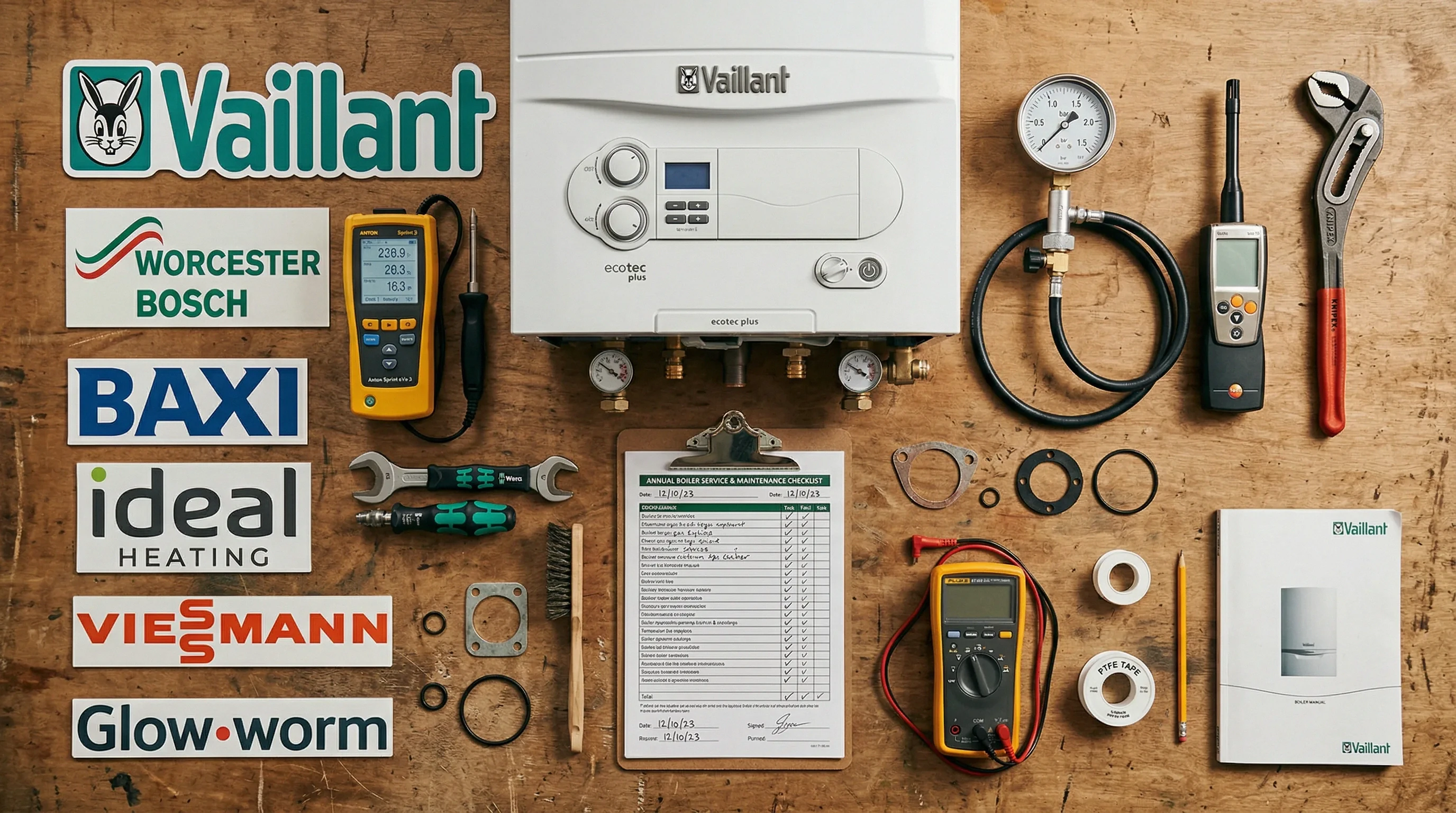 Thermenwartung nach Marke: Vaillant, Junkers, Baxi & Co. in Wien
